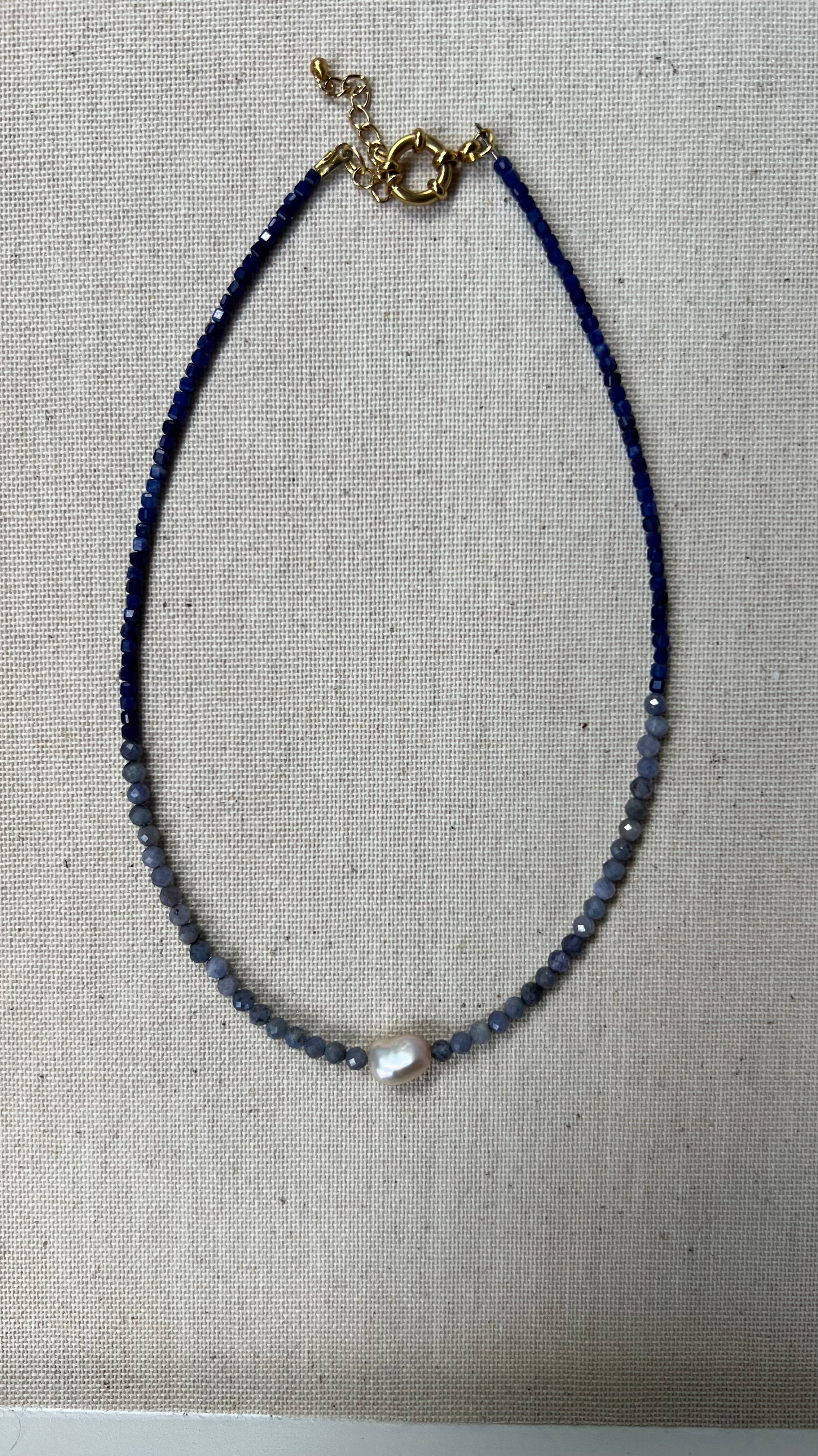 Collier perle naturelle