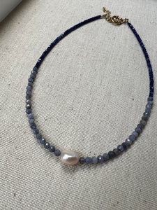 Collier perle naturelle